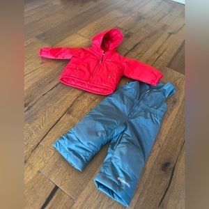 Columbia Ski Jacket and Bib Set - EUC - 18-24 months